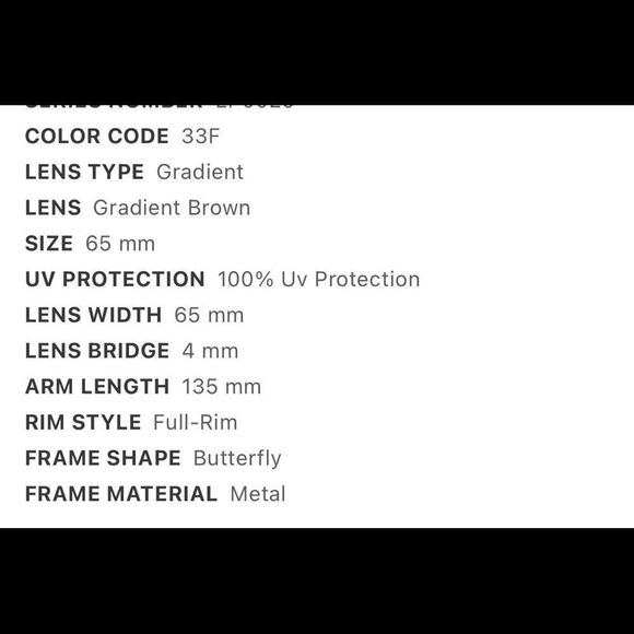 Emilio Pucci Butterfly Sunglasses - Picture 13 of 13